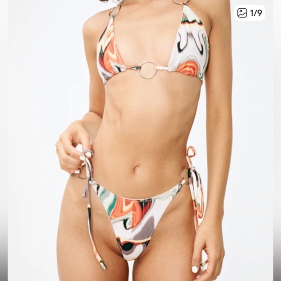 With Jean Other - With Jean Halo Bikini Top